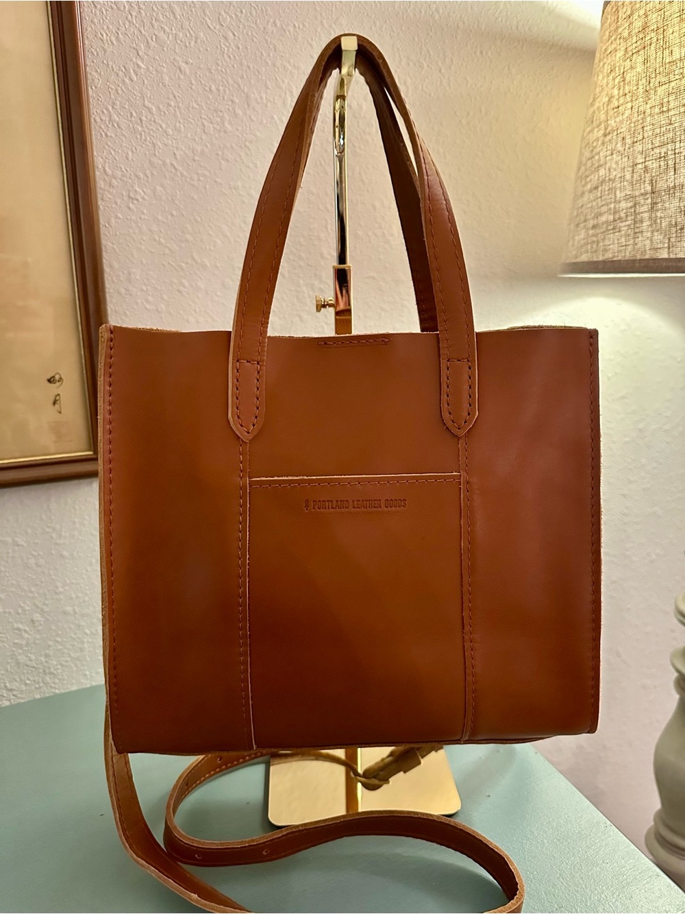 Portland Leather Honey Brown Classic Lola